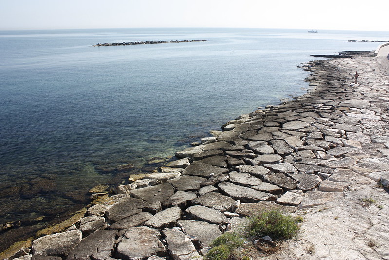 tengerpart Bari mellett Bisceglie strand