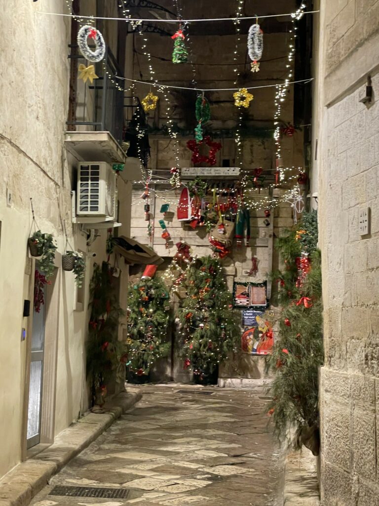 Gravina in Puglia decemberben