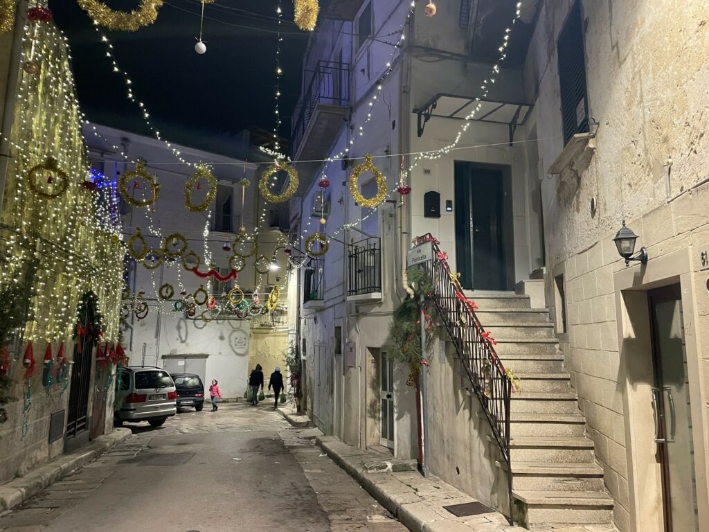 Gravina in Puglia decemberben