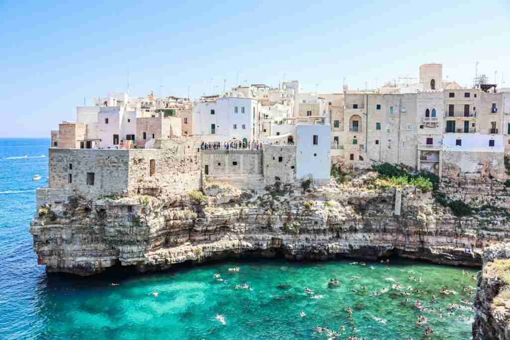 Polignano a Mare látnivalók