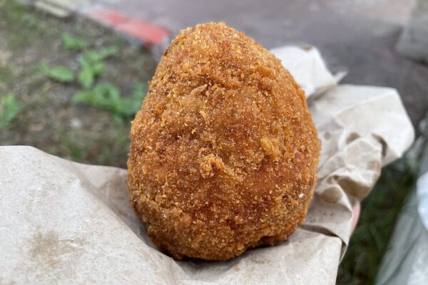 Az arancino – a szicíliai töltött rizsgolyó Arancino
