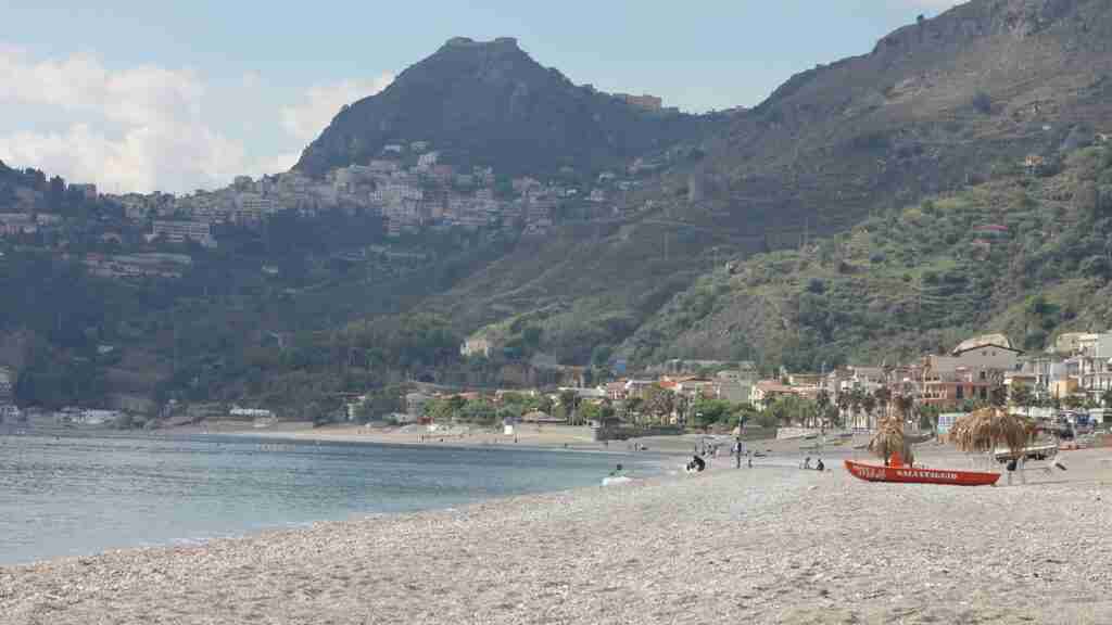 Catania környéki tengerpartok