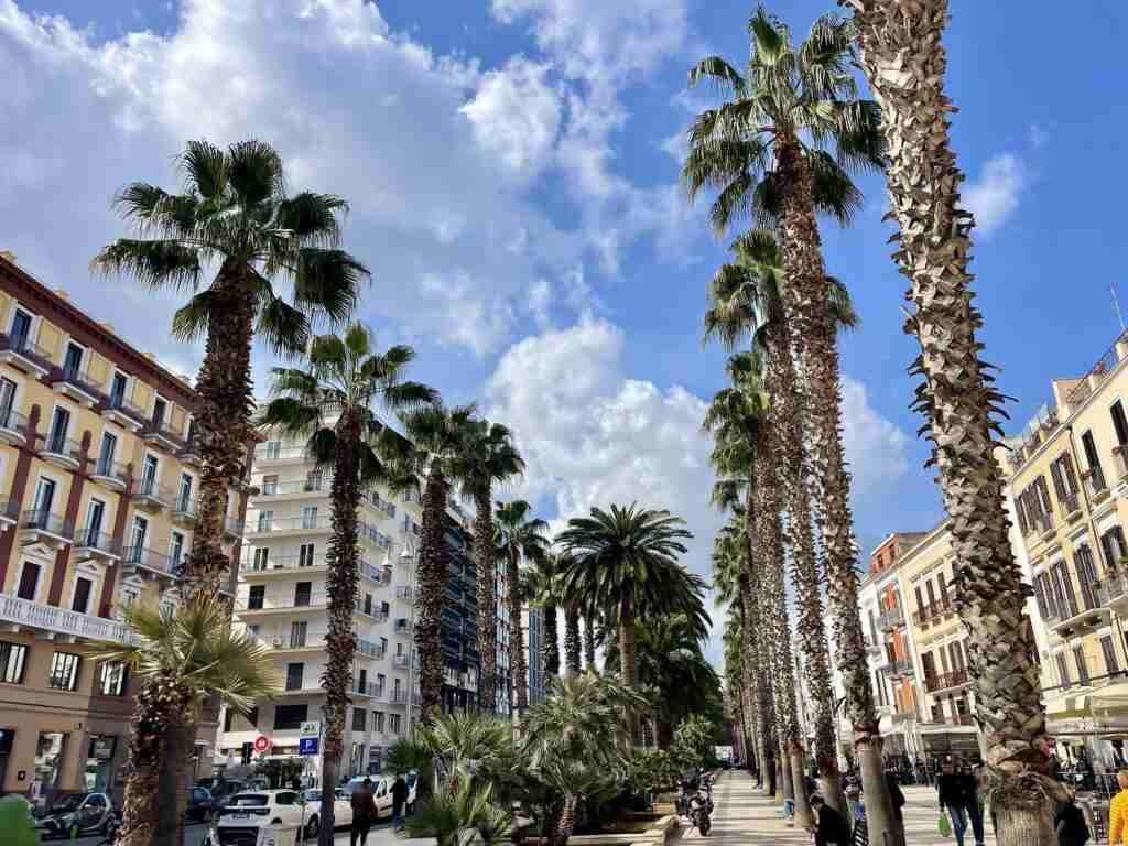 Márciusban Bariban, Bari útiterv