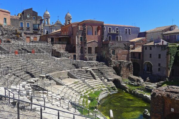 Teatro Romano Cataniában Teatro Romano