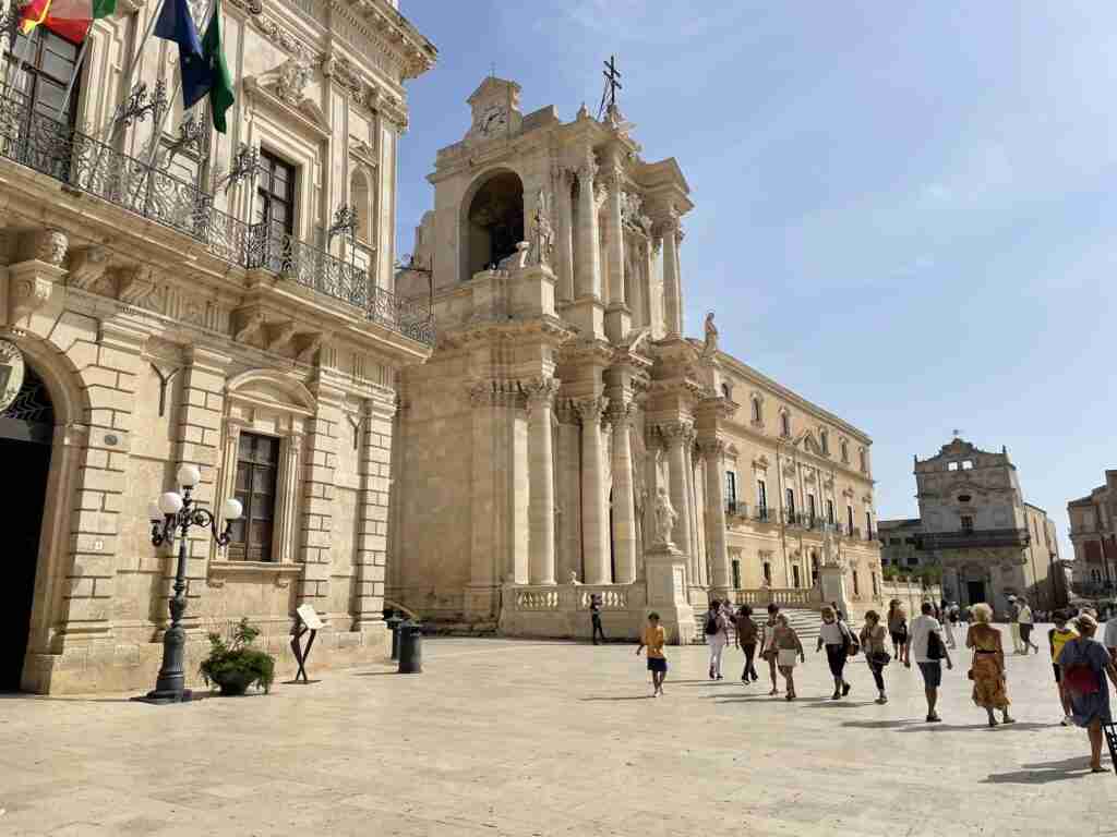 Siracusai Dóm tér