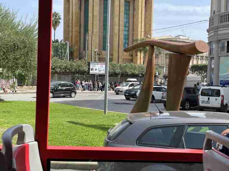 Hop-on Hop-off busz Siracusában