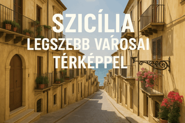 Szicília legszebb városai Térképpel
