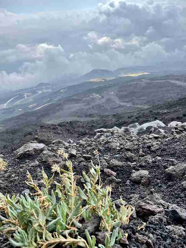 Kilátás az Etna oldaláról eső után. hatalmas élmény volt! 