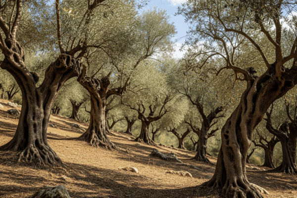 Ostuni és az olajfák