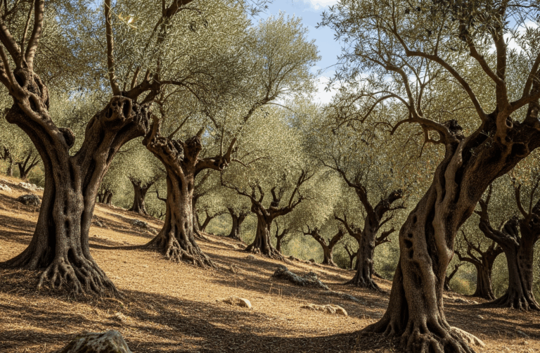 Ostuni és az olajfák