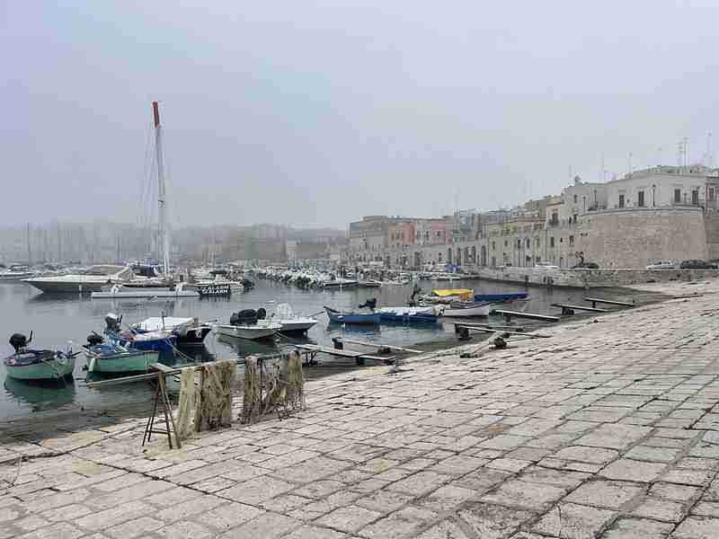 Bisceglie kikötője