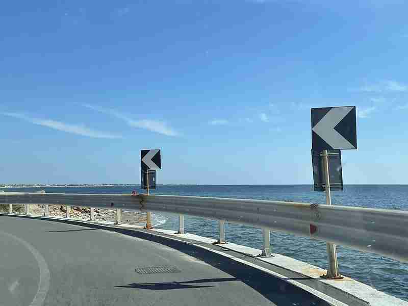 autópálya díjak Olaszországban. - valahol a tengerparton megyünk