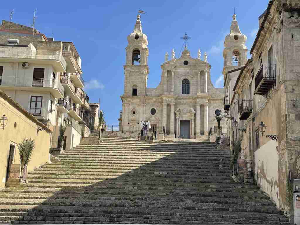 Palma di Montechiaro temploma a lépcsővel 